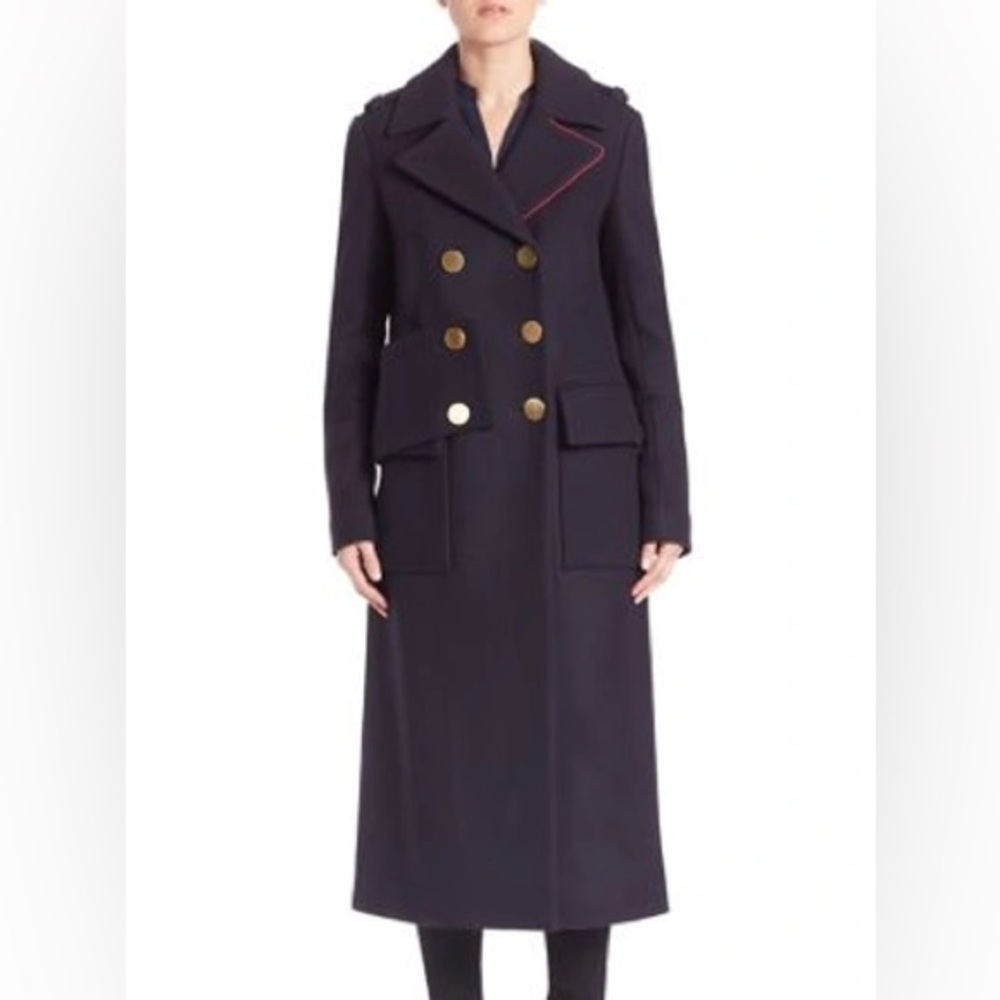 Tibi admiral coating overcoat